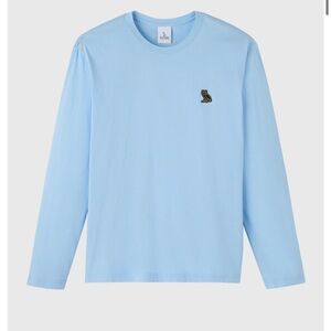 OVO Light Blue T-Shirt with Owl Logo